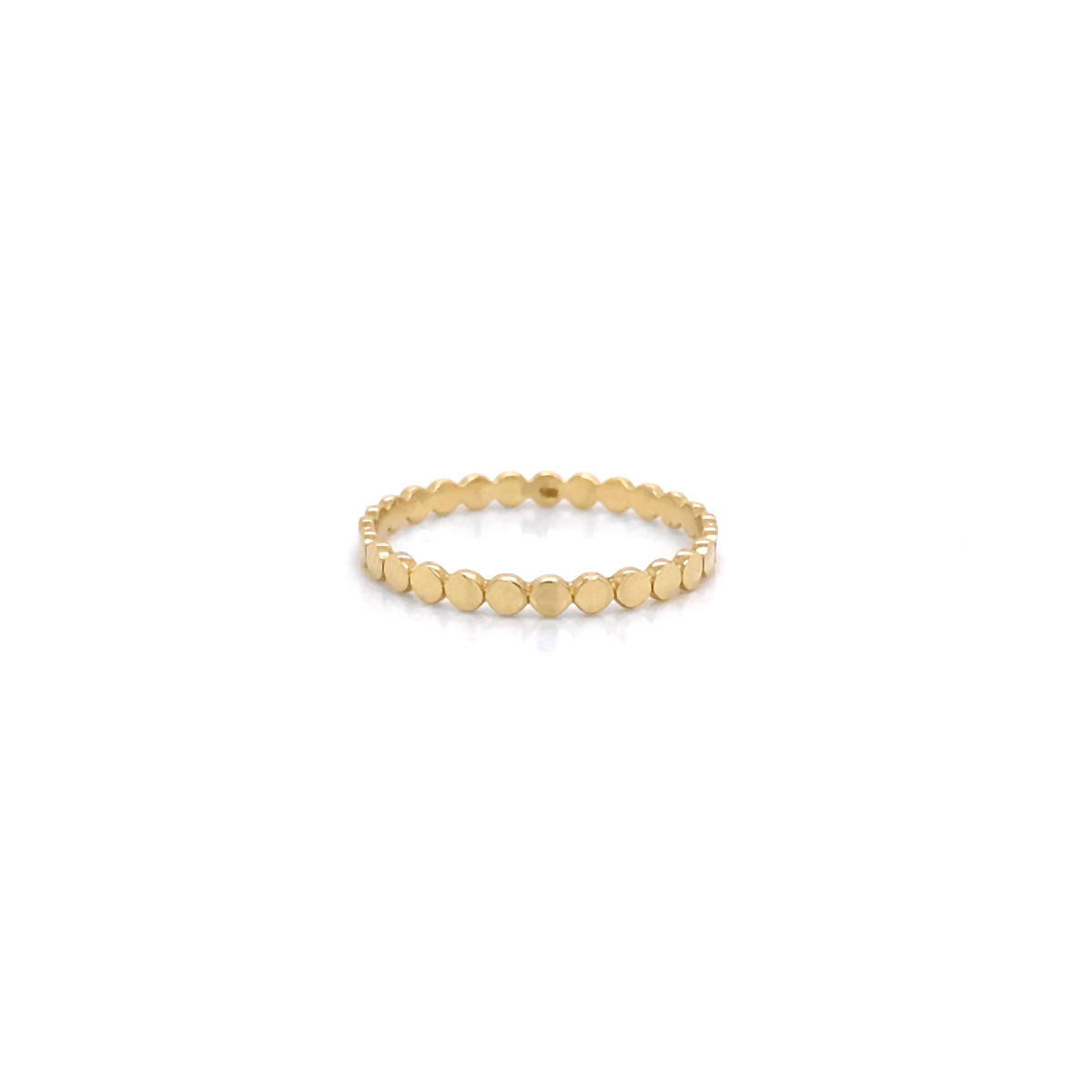 14k Gold & Diamond Double Flower Ring – Sabrina Design